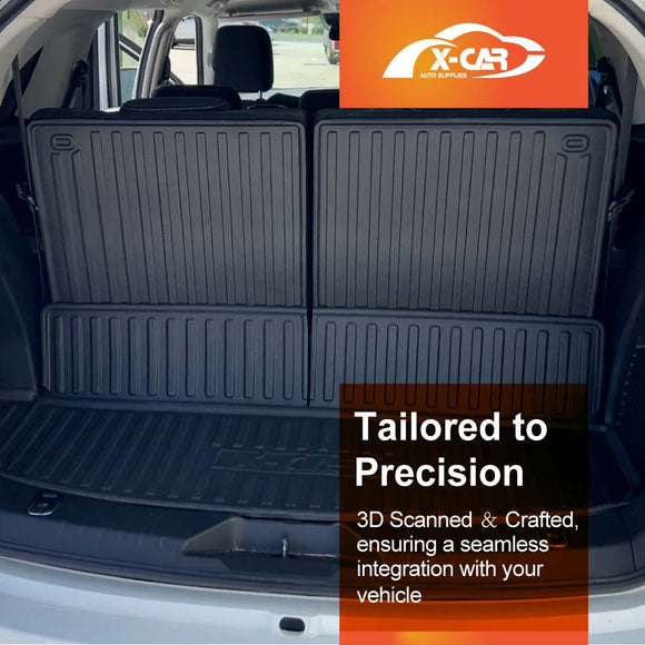 Boot Liner/ Back Seat Protector for Isuzu MU-X MUX 2022-Onwards All-Weather Trunk Cargo Mat