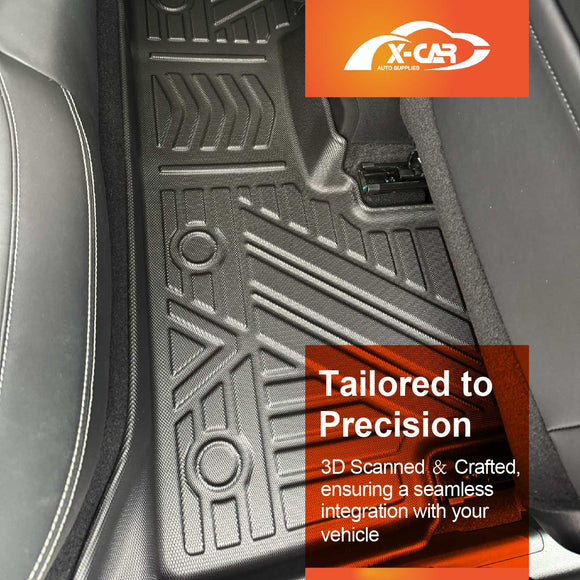 3D Floor Mats for GWM Haval Jolion 2021-Onwards All-Weather Liners