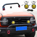 Nudge Bar with LED Spotlight For GWM Tank 300 2023-2025 Bullbar Front Bumper LED Light-3
