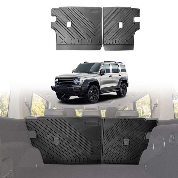 Cargo Kick Mats Boot Side Protector for GWM Tank 300 2023-2024 Liner Mats