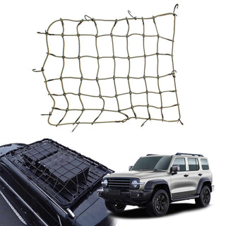 Roof Top Rack Cargo Net for GWM Tank 300 2023-2024 Luggage Bungee Net