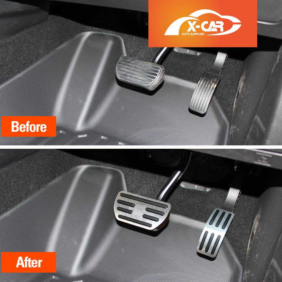 Pedals Cover for GWM Tank 300 2023-2025 Aluminum Anti-Slip Accelerator Brake Foot Pads