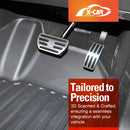 Pedals Cover for GWM Tank 300 2023-2025 Aluminum Anti-Slip Accelerator Brake Foot Pads-5