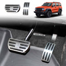 Pedals Cover for GWM Tank 300 2023-2025 Aluminum Anti-Slip Accelerator Brake Foot Pads-1