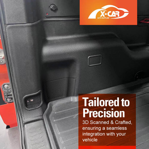 Boot Liner / Back Seat Protector for GWM Tank 300 2023-Onwards Boot Side Liner Mats