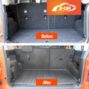 Boot Liner / Back Seat Protector for GWM Tank 300 2023-Onwards Boot Side Liner Mats-11