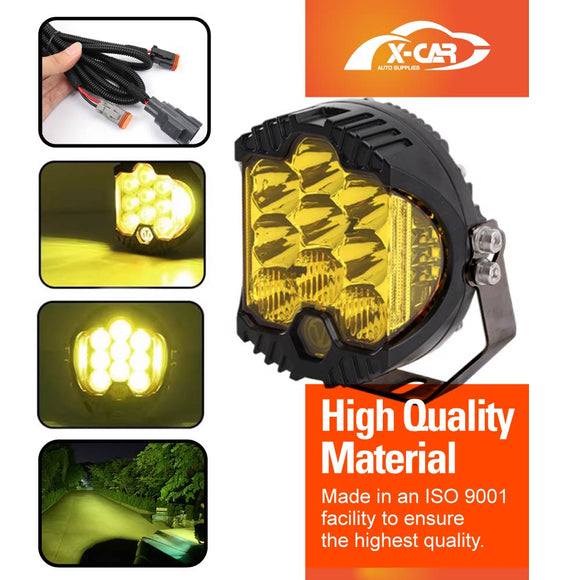 Nudge Bar with LED Spotlight For GWM Tank 300 2023-2025 Bullbar Front Bumper LED Light