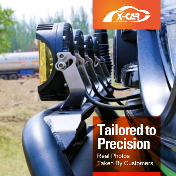 Nudge Bar with LED Spotlight For GWM Tank 300 2023-2025 Bullbar Front Bumper LED Light