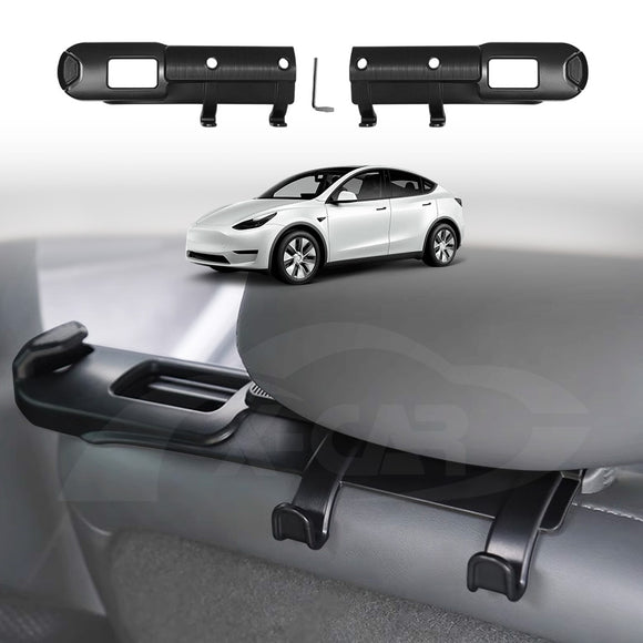 Rear Seat Hook Seat Belt Holder for Tesla Model Y 2021-2025 Set of 2