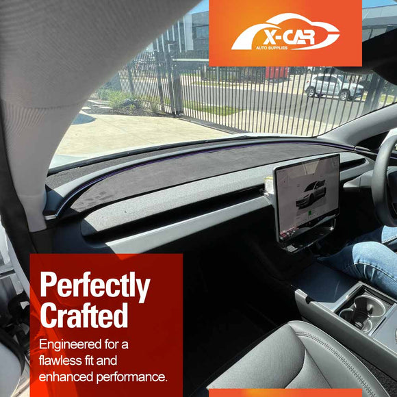 Dash Mat for Tesla Model 3 Highland 2023-Onwards Non-Slip Dashboard Pad Cover