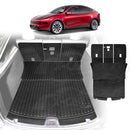 NEW Tesla Model Y Juniper Interior Liners Set 3D All-Weather Cargo Mats 2025-Onwards-44