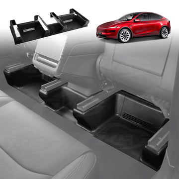 Car Under Seat Protector for Tesla Model Y Juniper 2025-Onwards Seat Rail Cover Anti Kick Guard Underseat Interior Accessories