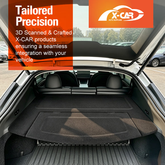 Car Trunk Shade for Tesla Model Y Juniper 2025-Onwards Cargo Security Shield Luggage Cover Board