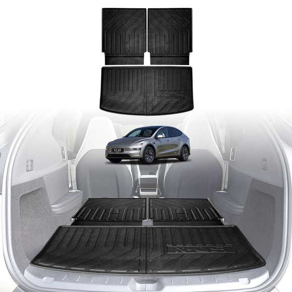 Interior Liners Cargo Mats for Tesla Model Y L 6-Seat 2026-Onwards