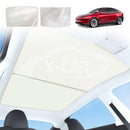 Glass Roof Sunshades Mesh for Tesla Model Y L 6-Seat 2026-Onwards Sunroof Sun Blind-1