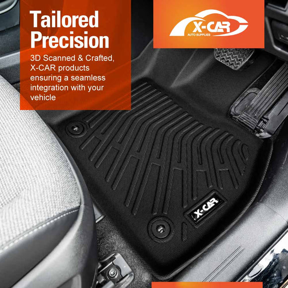 3D Floor Mats for Toyota bZ4X Auto 2WD 2023-Onwards All Weather Car Liners