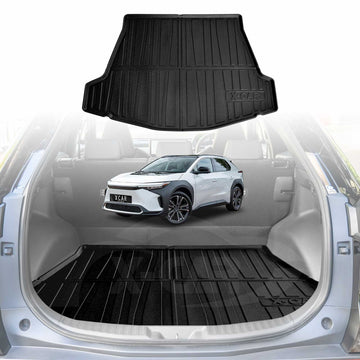 Toyota bZ4X rear boot liner 2WD all-weather cargo mat custom fit