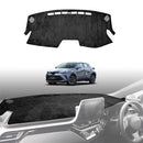 X-CAR Toyota C-HR dashboard cover mat, black custom-fit dash protector shown installed
