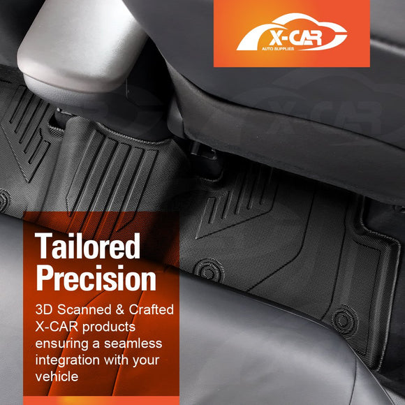 3D Floor Mats for Toyota C-HR CHR 2016-2023 All-Weather Liners