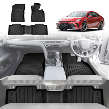 3D Floor Mats for Toyota Camry XV80 2024-Onwards All-Weather Car Liners