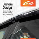 WeatherShields for Toyota Camry 2018-2024 Car Weather Shields Wind Deflectors Sun Visors-4