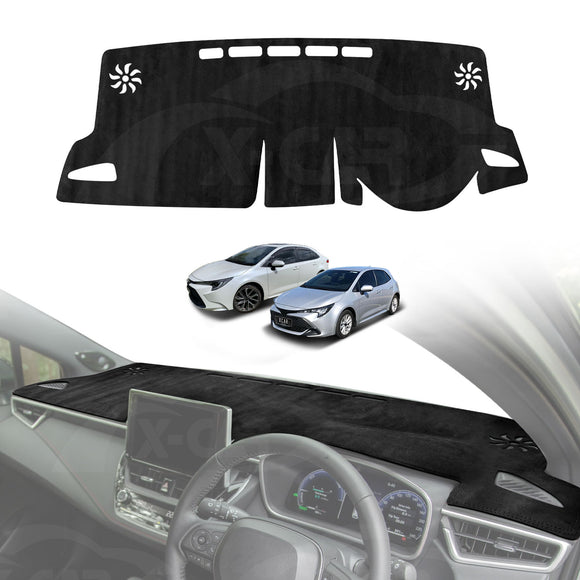 Dash Mat for Toyota Corolla Hatch Sedan 2018-Onwards Non-Slip Microfiber Pad Cover