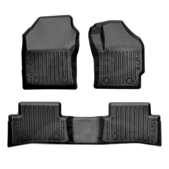 3D Floor Mats for Toyota Corolla Hatchback Auto 2018-Onwards All-Weather Car Liners