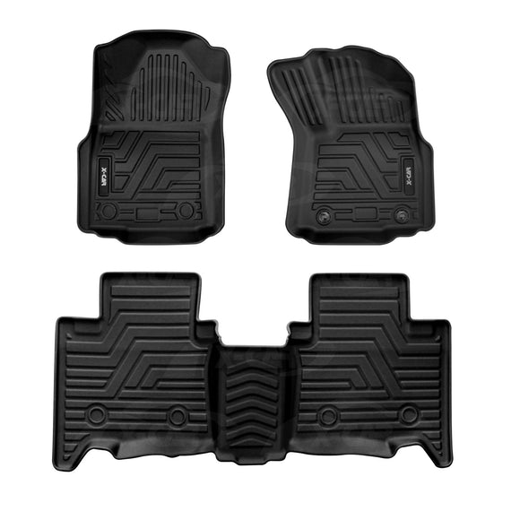 3D Floor Mats for Toyota Fortuner 2015-Onwards All-Weather Liners