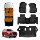 3D Floor Mats for Toyota Fortuner 2015-Onwards All-Weather Liners-1