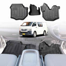 3D Floor Mats for Toyota Hiace LWB Van 2005-2018 All-Weather Liners-2