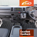 3D Floor Mats for Toyota Hiace LWB Van 2005-2018 All-Weather Liners-18