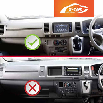 Dash Mat for Toyota Hiace LWB Van 2005-2018 Non-Slip Dashboard Pad Cover - 0