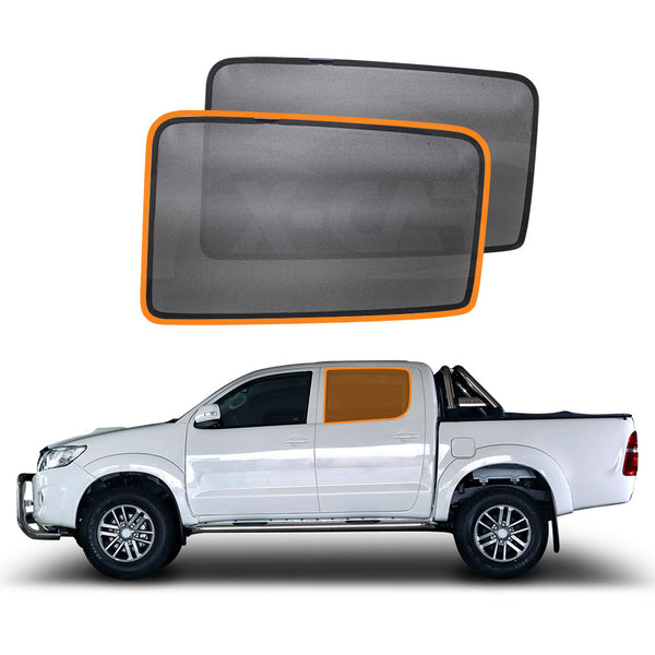 Window Sun Shade for Toyota Hilux Dual Cab 2005-2015