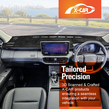 Dash Mat for Toyota Hilux Dual Cab 2025-Onwards Non-Slip Microfiber Pad Cover Interior Accessories - 0