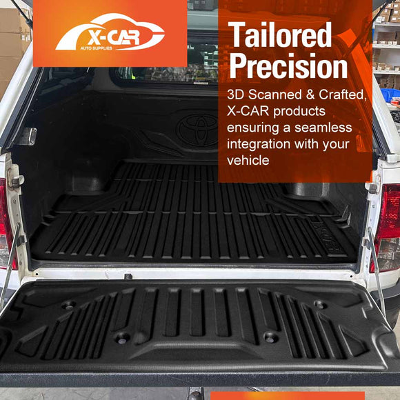 Tub Liner for Toyota Hilux Dual Cab 2016-2025 Heavy Duty Cargo Trunk Mat Luggage Tray