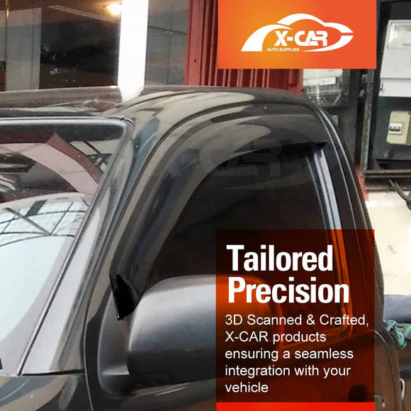 WeatherShields for Toyota Hilux Single Cab 2005-2015
