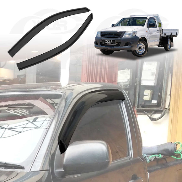 WeatherShields for Toyota Hilux Single Cab 2005-2015