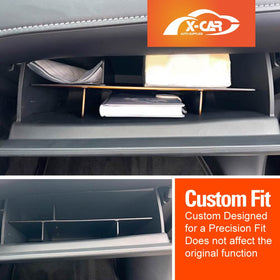 Glove Box Organizer Insert Tray for Toyota Kluger 2021-Onwards Car Storage Box - 0