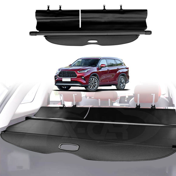 Retractable Cargo Cover For Toyota Kluger 2021-Onwards