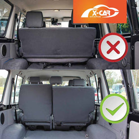 Boot Liner/Back Seat Protector for Toyota Landcruiser 70/76 Series 2023-Onwards Cargo Trunk Mat Luggage Tray - 0