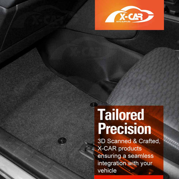 Front Floor Side Protector Mats for Toyota Prado 250 Series 2024-Onwards Interior Footwell Cover Accessories