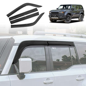 Weathershields for Toyota Prado 250 Series 2024-Onwards Car Weather Shields
