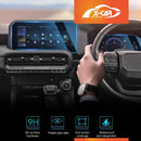 Tempered Glass Dash Screen Protector for Toyota Prado 250 Series 2024-2025 Touchscreen Cover-2