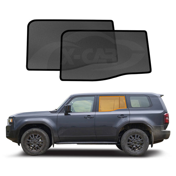 Window Sun Shades for Toyota Prado 250 Series 2024-Onwards Sun Blind Mesh
