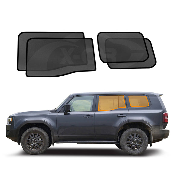 Window Sun Shades for Toyota Prado 250 Series 2024-Onwards Sun Blind Mesh