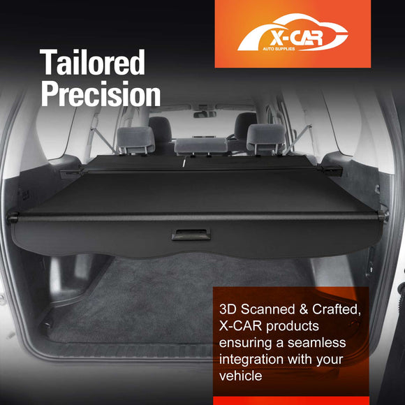 Retractable Cargo Cover For Toyota Prado 150 Series 2009-2024