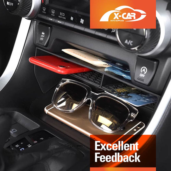 Center Console Organizer for Toyota RAV4 2019-2025 Storage Box ABS Insertion Tray