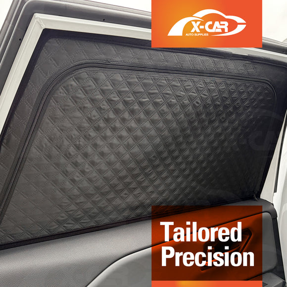 Rear Window Sun Shades for Toyota RAV4 6th Gen 2026-Onwards Zipper Dual Layer Blind