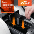 Armrest Organizer Divider Insert for Toyota RAV4 RAV 4 6th Gen 2026-Onwards Centre Console Storage Box Partition Interior Accessories-4