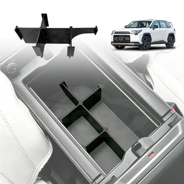 Armrest Organizer Divider Insert for Toyota RAV4 RAV 4 6th Gen 2026-Onwards Centre Console Storage Box Partition Interior Accessories